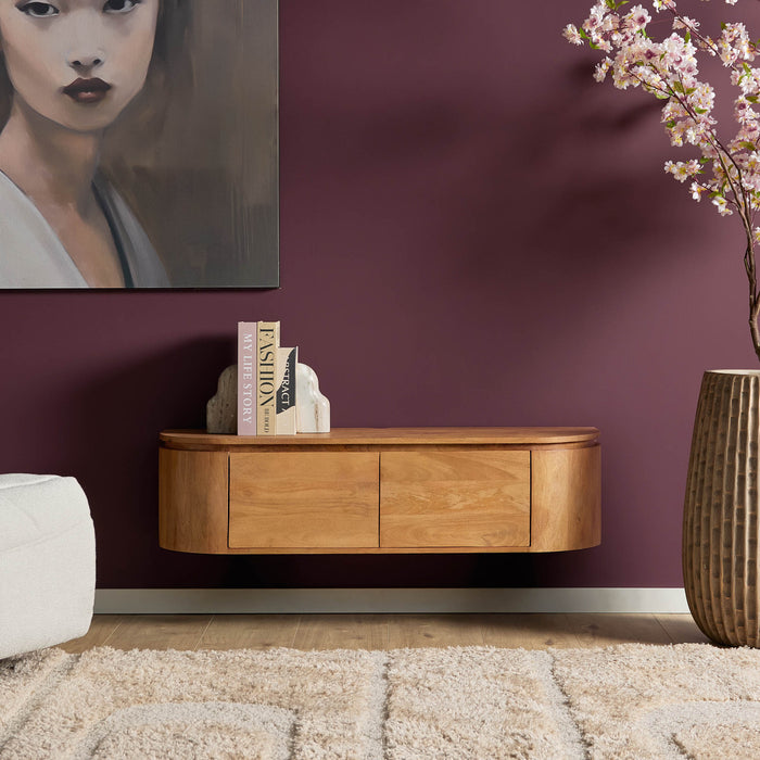 Tv meubel Excellent Naturel Mangohout 120 cm