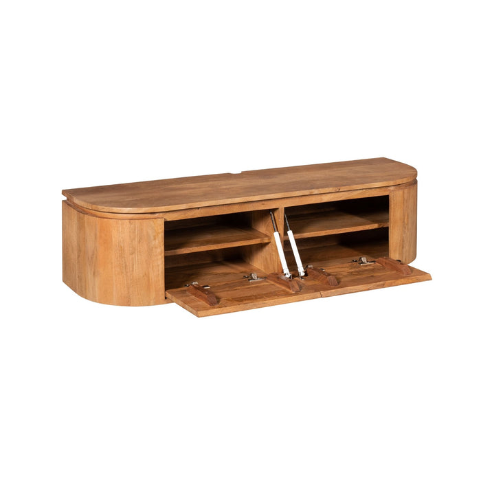 Tv meubel Excellent Naturel Mangohout 120 cm