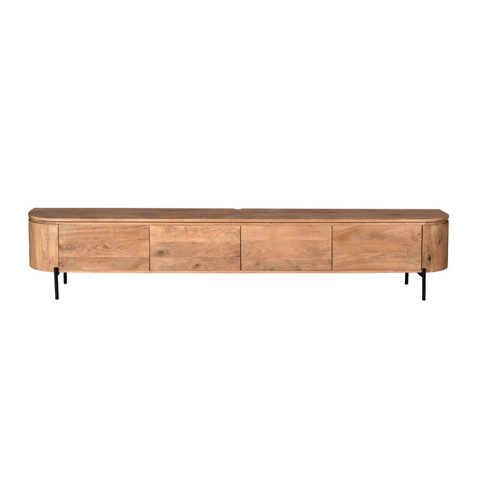 Tv meubel Excellent Naturel Mangohout 200 cm