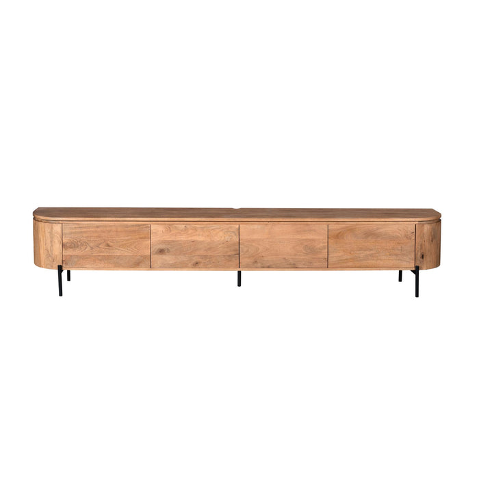 Tv meubel Excellent Naturel Mangohout 240 cm