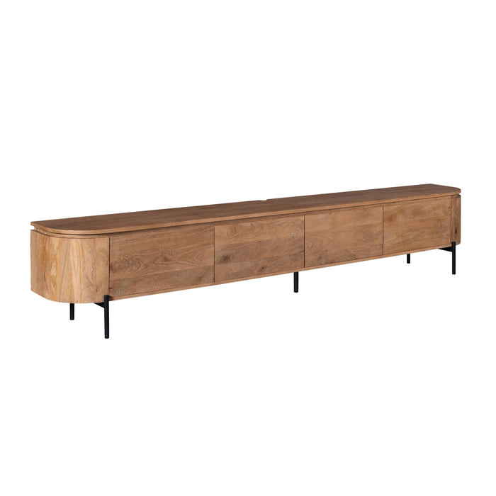 Tv meubel Excellent Naturel Mangohout 240 cm