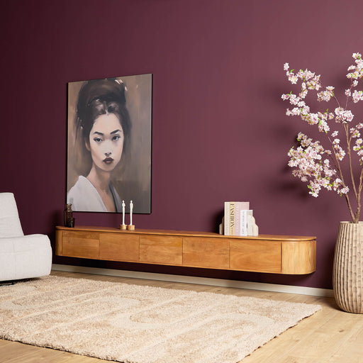 Tv meubel Excellent Naturel Mangohout 280 cm