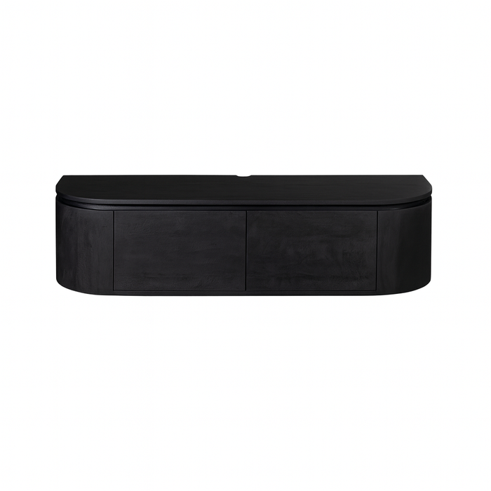 Tv meubel Excellent Zwart Mangohout 120 cm