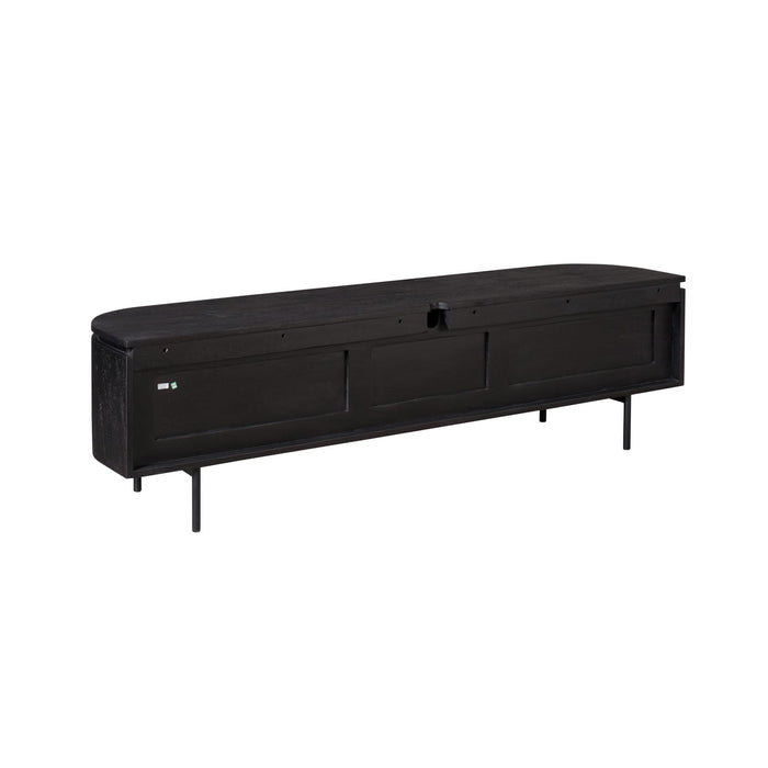Tv meubel Excellent  Zwart Mangohout  160 cm