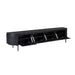 Tv meubel Excellent Zwart Mangohout 200 cm