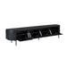 Tv meubel Excellent Zwart Mangohout 240 cm