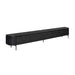 Tv meubel Excellent Zwart Mangohout 280 cm