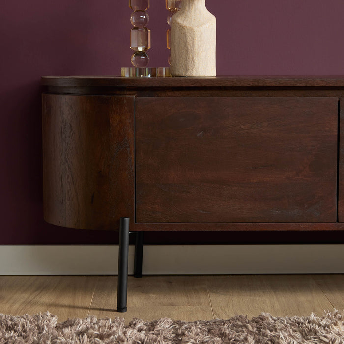 Tv meubel Excellent Bruin Mangohout 160 cm