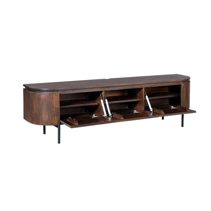 Tv meubel Excellent Bruin Mangohout 160 cm