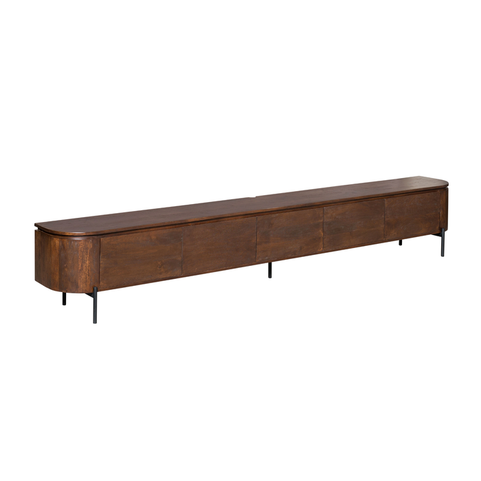 Tv meubel Excellent Bruin Mangohout 280 cm