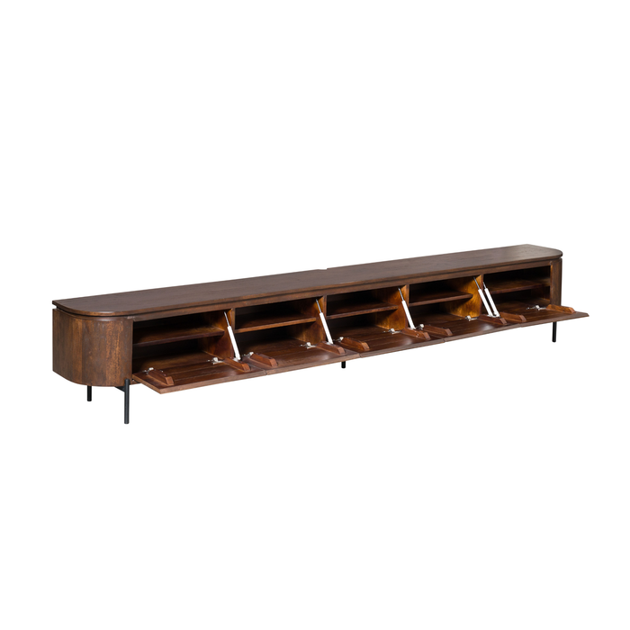 Tv meubel Excellent Bruin Mangohout 280 cm