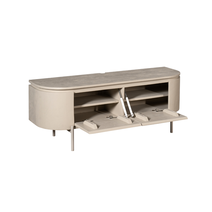Tv meubel Excellent Zand Mangohout 120 cm