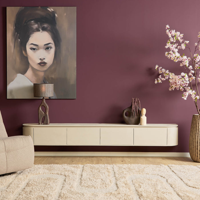 Tv meubel Excellent  Zand Mangohout  240 cm