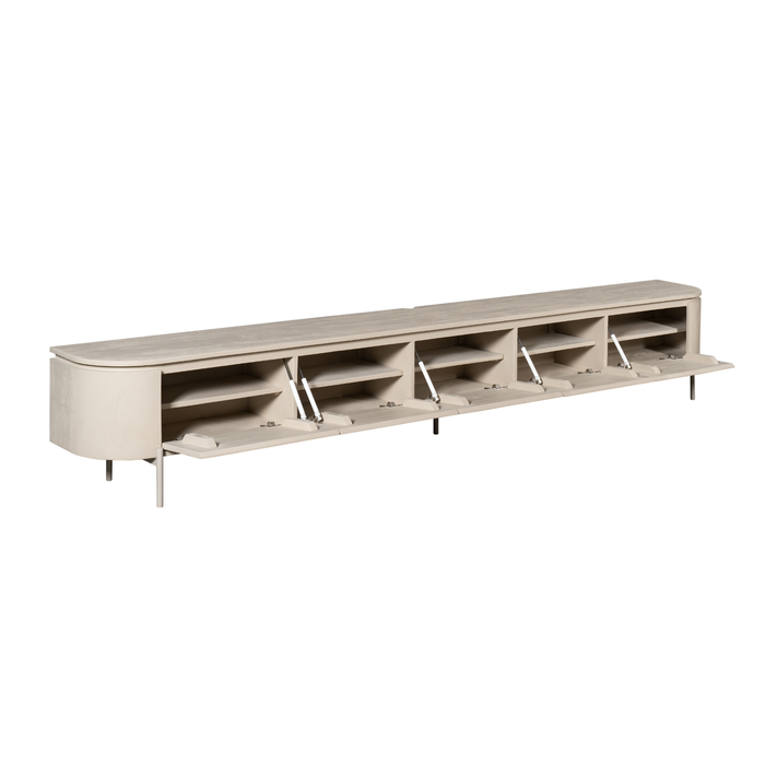 Tv meubel Excellent Zand Mangohout 280 cm
