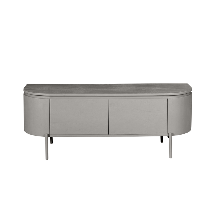 Tv meubel Excellent Taupe Mangohout 120 cm