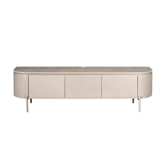 Tv meubel Excellent Taupe Mangohout 160 cm