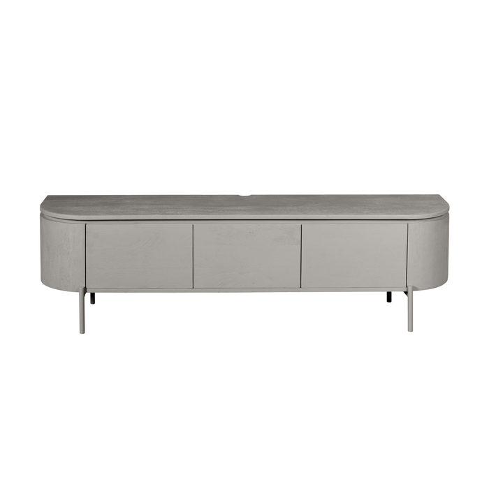 Tv meubel Excellent Taupe Mangohout 160 cm