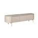 Tv meubel Excellent Taupe Mangohout 160 cm