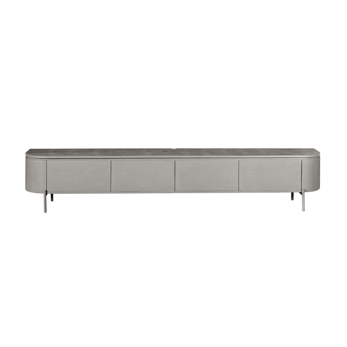 Tv meubel Excellent Taupe Mangohout 200 cm