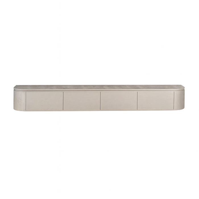 Tv meubel Excellent Taupe Mangohout 200 cm