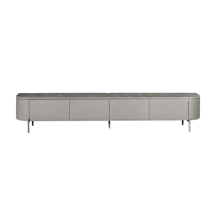 Tv meubel Excellent Taupe Mangohout 240 cm