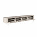 Tv meubel Excellent Taupe Mangohout 240 cm