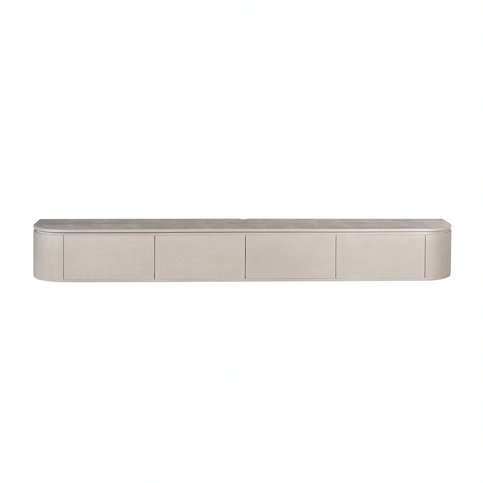 Tv meubel Excellent Taupe Mangohout 240 cm