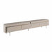 Tv meubel Excellent Taupe Mangohout 240 cm