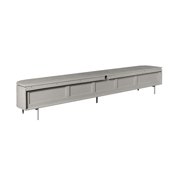 Tv meubel Excellent Taupe Mangohout 280 cm