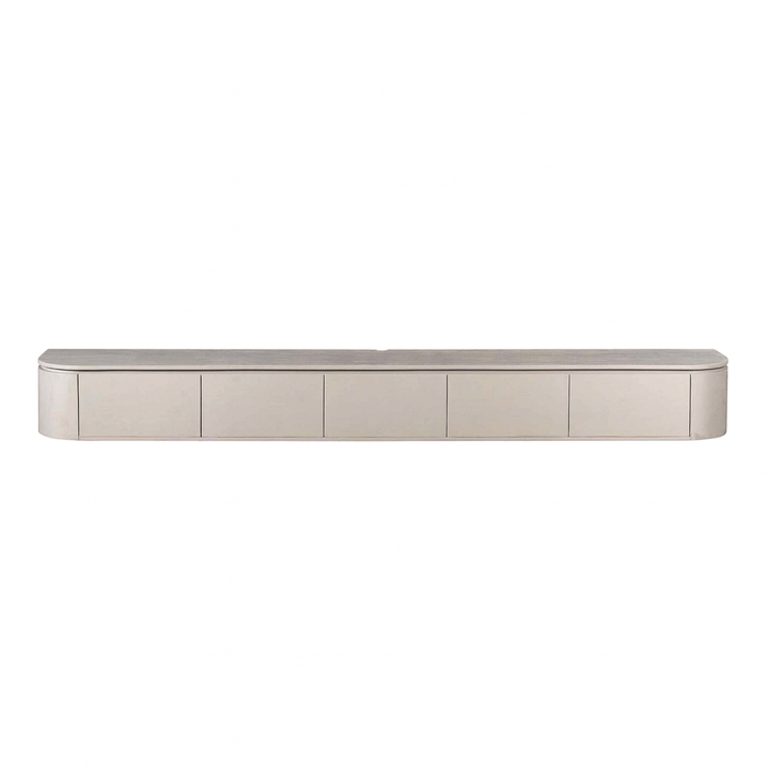 Tv meubel Excellent Taupe Mangohout 280 cm