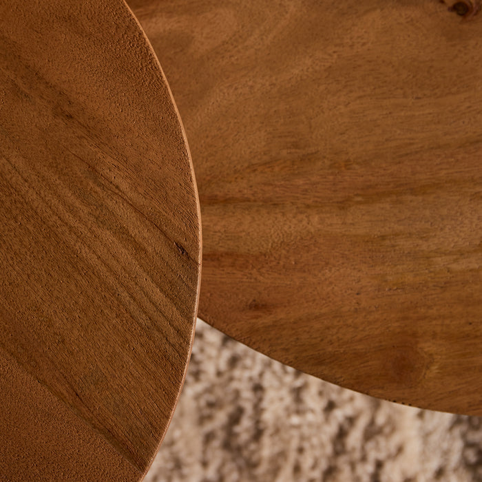 Salontafel Solana Naturel Mangohout 50 cm