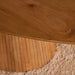 Ovale eettafel Solana Naturel Mangohout 240 cm