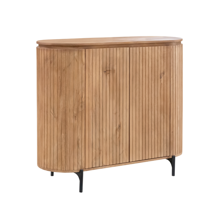Kabinet kast Solana Naturel Mangohout 115 cm