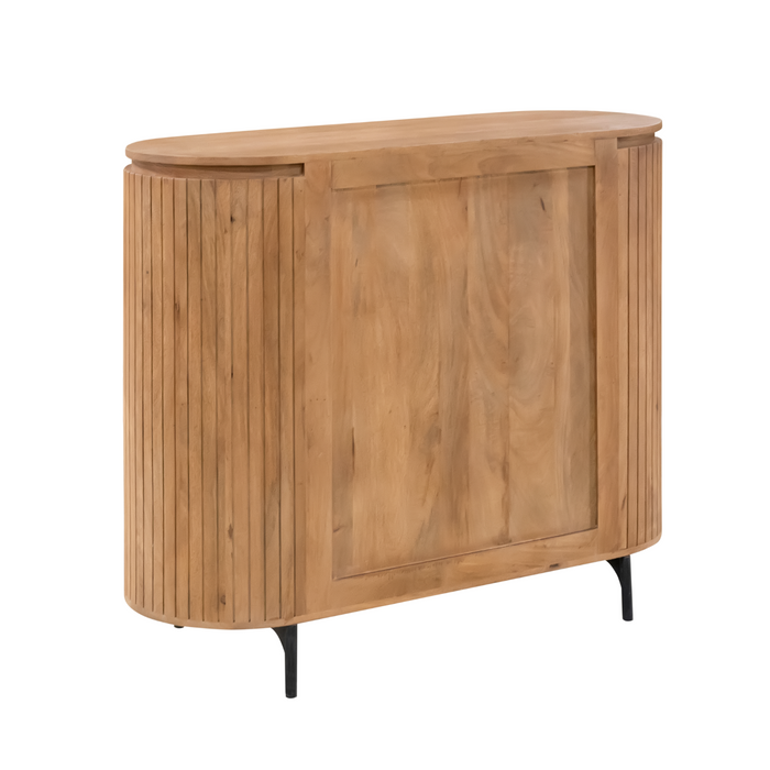 Kabinet kast Solana Naturel Mangohout 115 cm