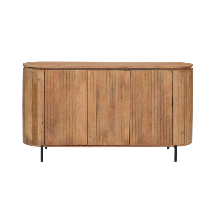 Dressoir Solana Naturel Mangohout 165 cm