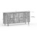 Dressoir Solana Naturel Mangohout 210 cm