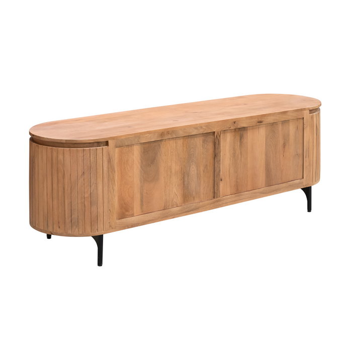 Tv meubel Solana Naturel Mangohout 165 cm