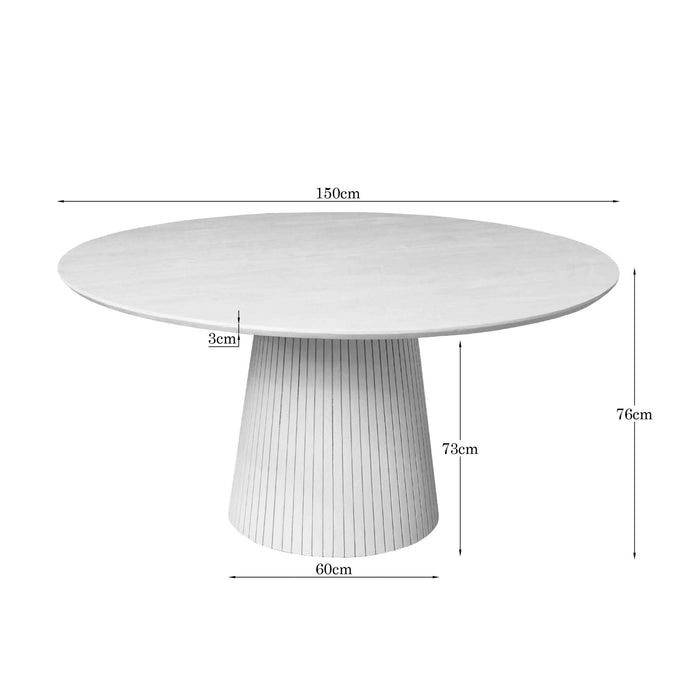 Salontafel Solana Zand Mangohout 50 cm