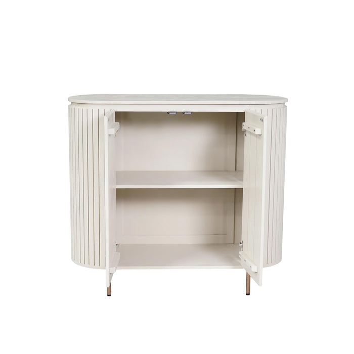 Salontafel Solana Zand Mangohout 50 cm