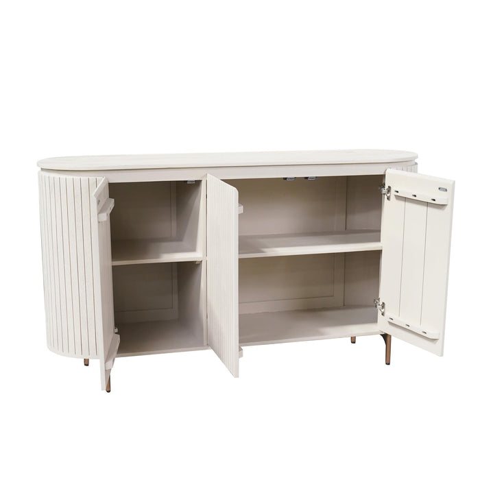 Salontafel Solana Zand Mangohout 50 cm