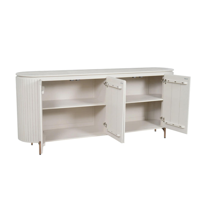 Salontafel Solana Zand Mangohout 50 cm