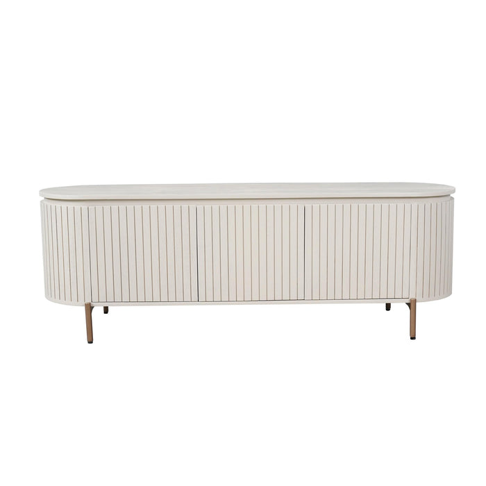 Salontafel Solana Zand Mangohout 50 cm