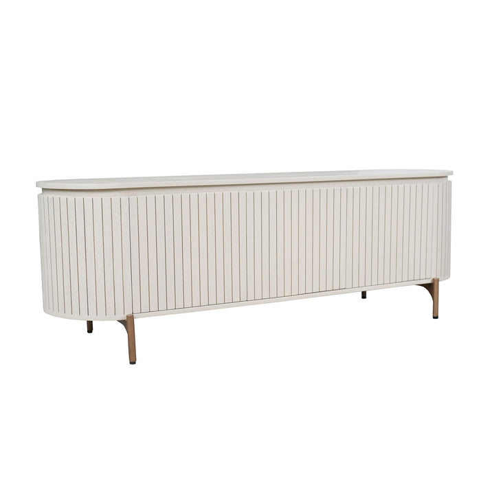 Salontafel Solana Zand Mangohout 50 cm