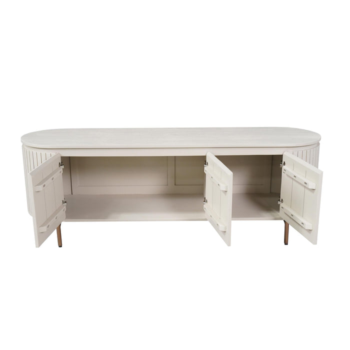Tv meubel Solana Zand Mangohout 165 cm
