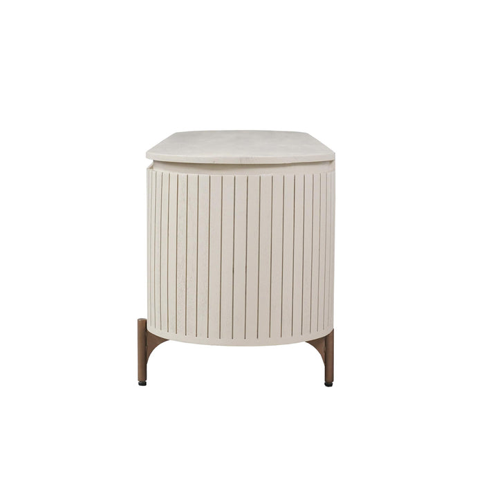 Salontafel Solana Zand Mangohout 50 cm