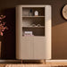 Wandkast Solana Zand Mangohout 115 cm