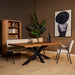 Boomstamtafel Boston Naturel Mangohout 240 cm