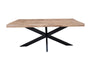 Boomstamtafel Boston Naturel Mangohout 220 cm
