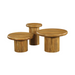 Salontafel set Maya Naturel Mangohout 70 cm
