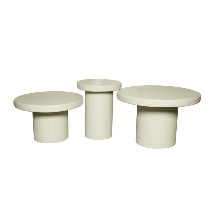 Salontafel Maya Zand  Mangohout 70 cm
